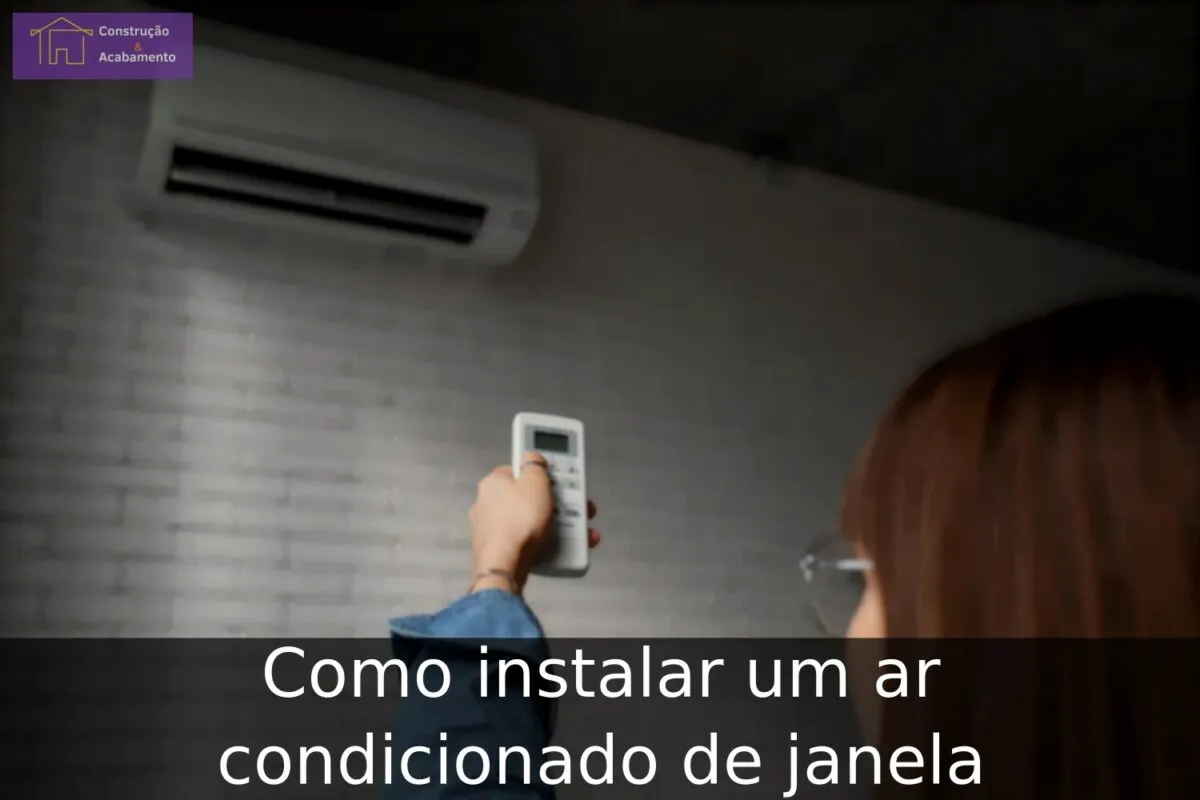 Como instalar um ar condicionado de janela Como instalar um ar condicionado de janela