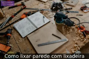 Como lixar madeira com lixadeira Como lixar madeira com lixadeira