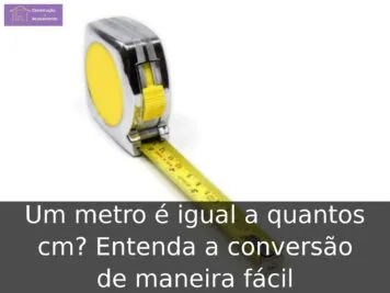 Um metro é igual a quantos cm? Entenda a conversão de maneira fácil Um metro é igual a quantos cm? Entenda a conversão de maneira fácil